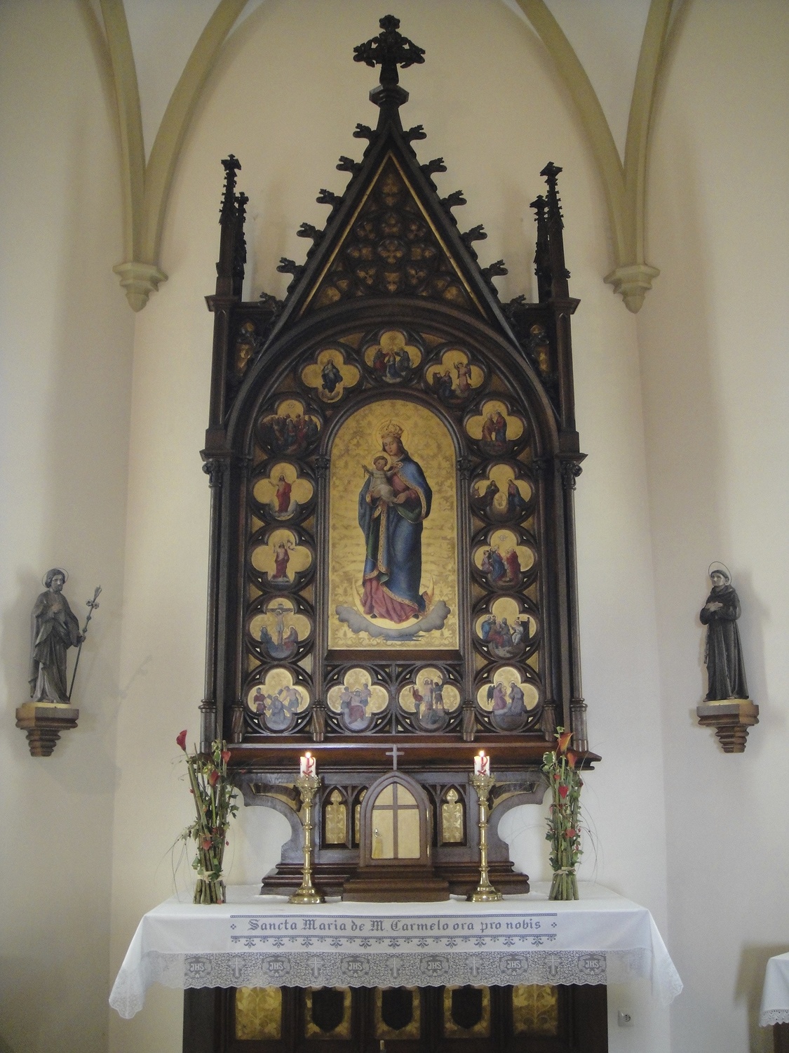 Pfarrkirche Unterlaussa / Pater Ulrich Diel OSB Hochaltar - Leihgabe aus Stift Heiligenkreuz