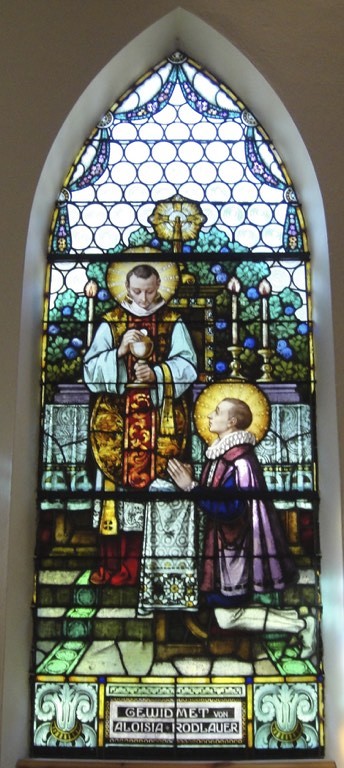 Pfarrkirche Unterlaussa / Pater Ulrich Diel OSB heiliger Aloisius